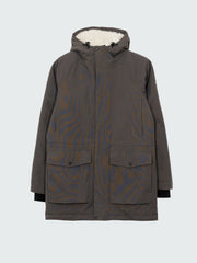 Women Parka Jacket in Raven - Vellus