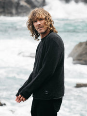 Men Barents Jumper in Raven