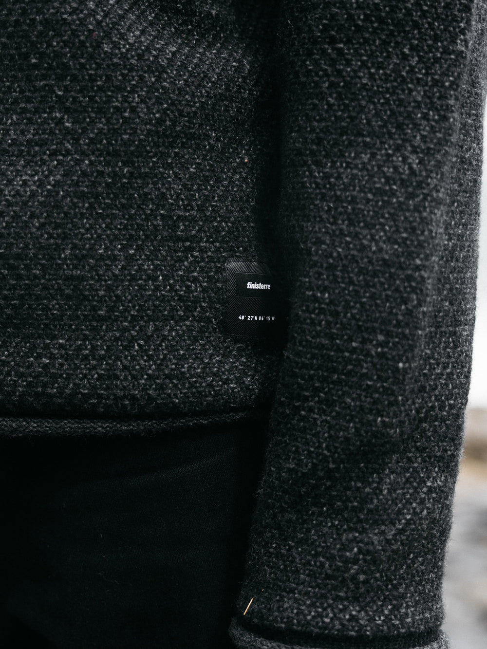 Men Barents Jumper in Raven