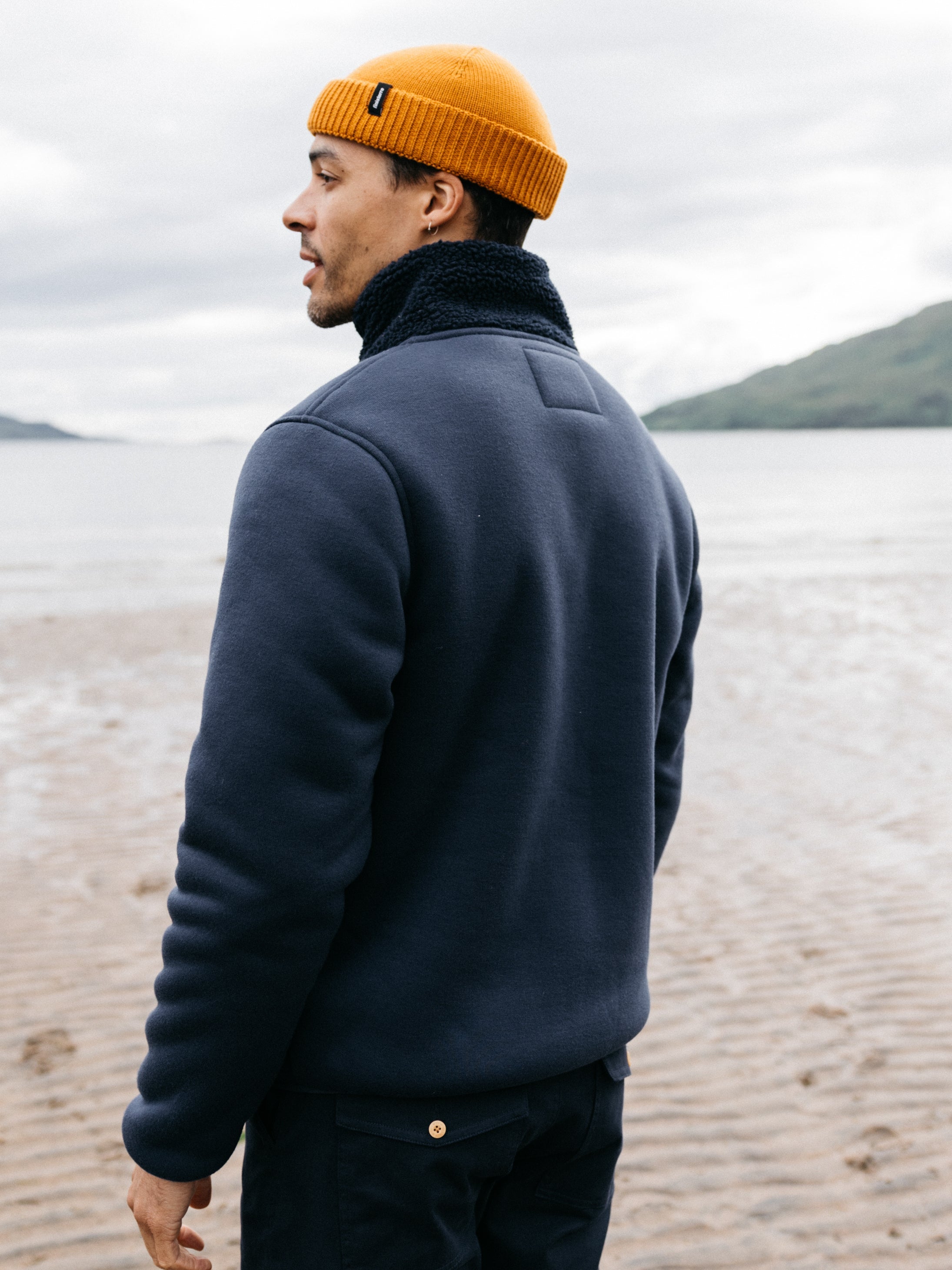 Men Goodwin Fleece in Navy