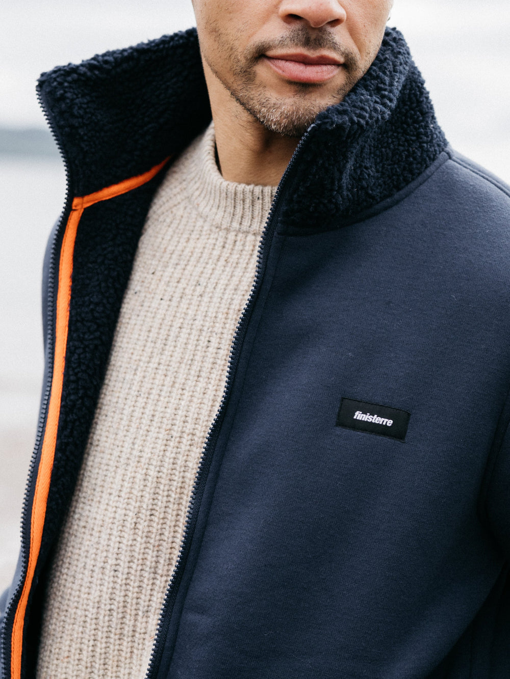 Men Goodwin Fleece in Navy