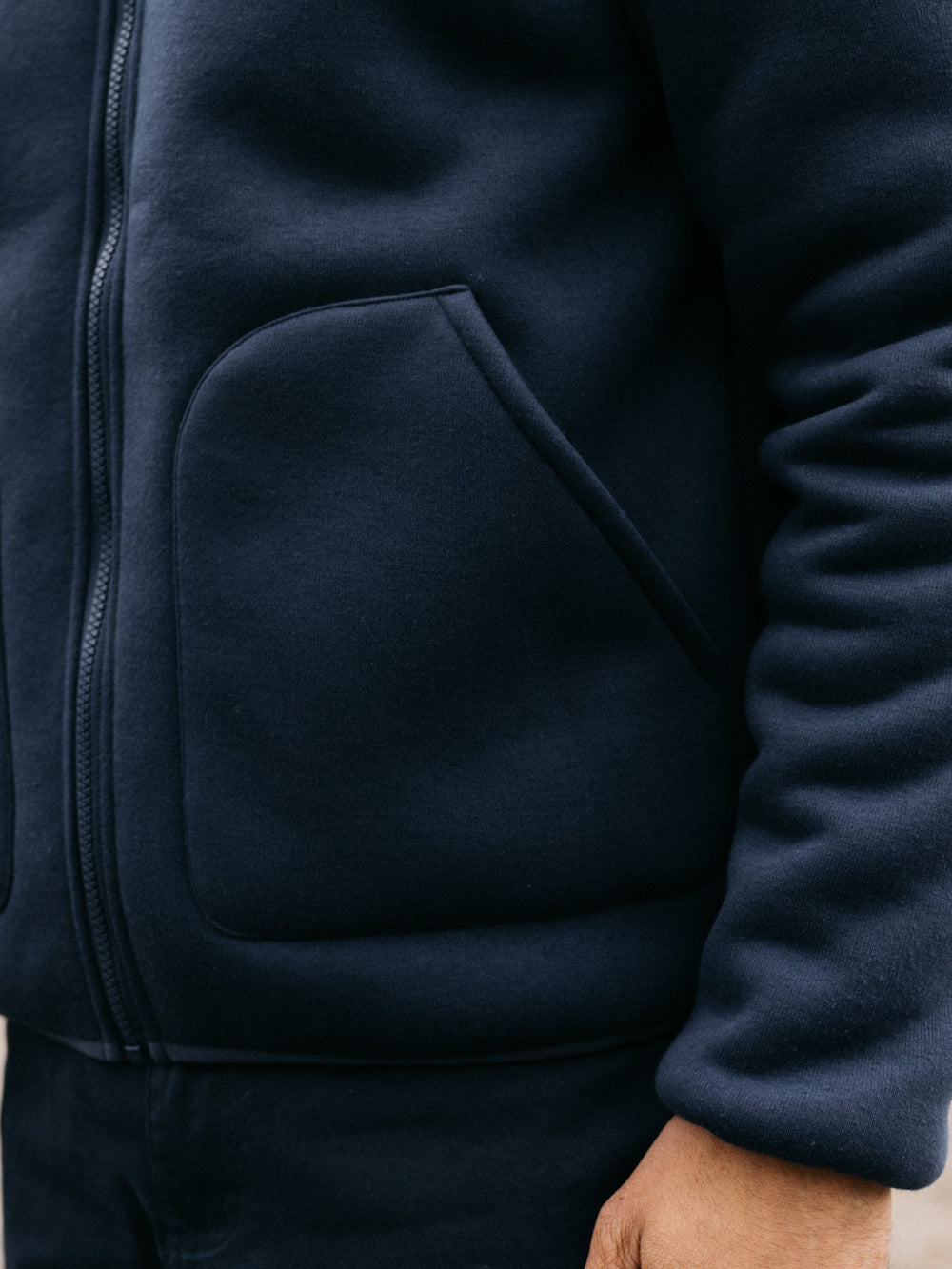 Men Goodwin Fleece in Navy